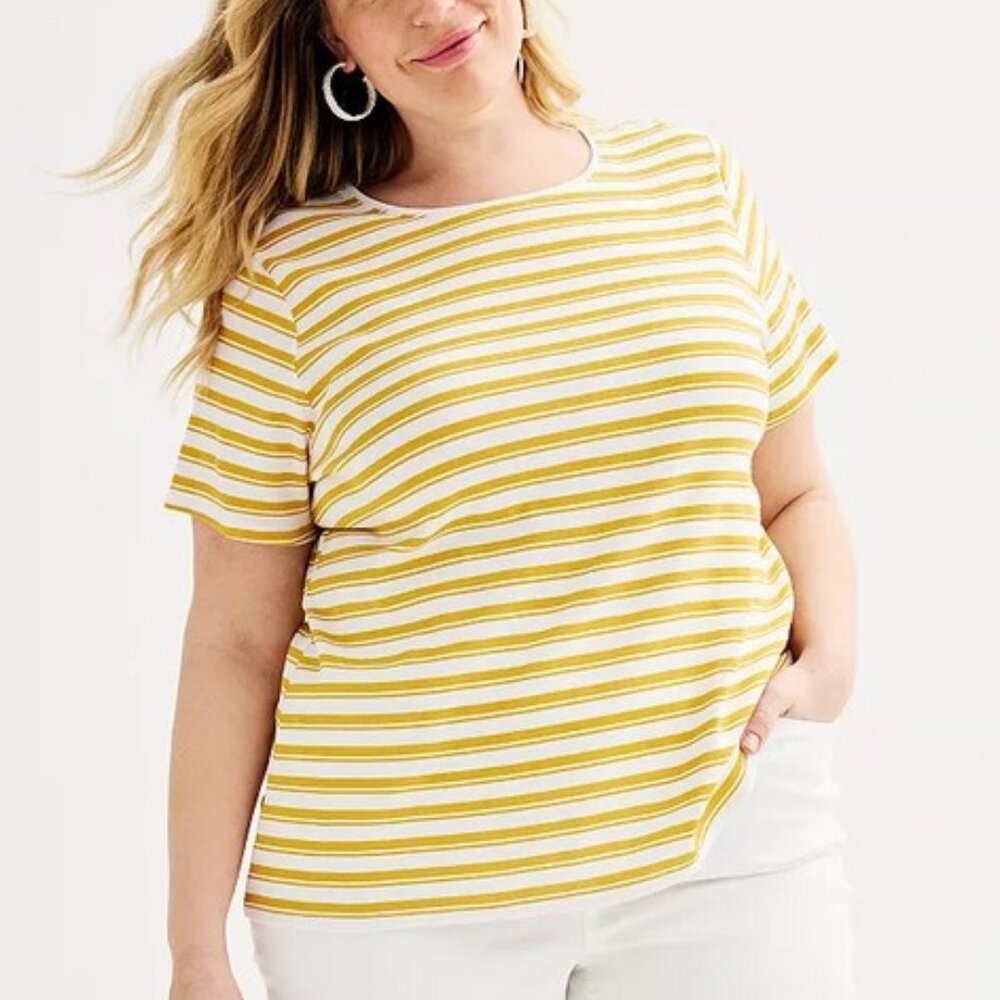 Croft & Barrow Classic Tee 4X